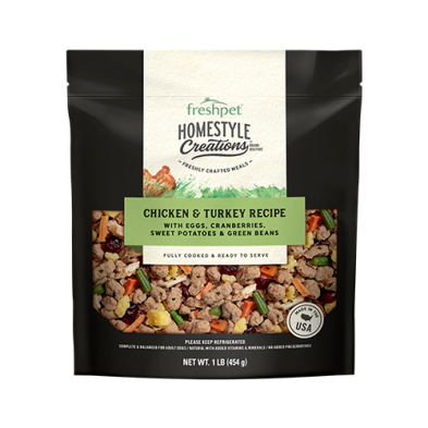 FreshPet® Homestyle Creations™ Chicken & Turkey Recipe