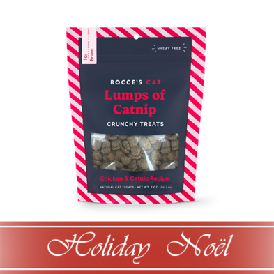 Bocce's Bakery HOLIDAY Xmas Lumps of Catnip Crunchy Cat Treat