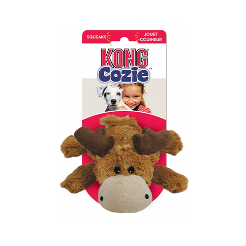 Kong® Cozie™ Marvin Moose Dog Toy