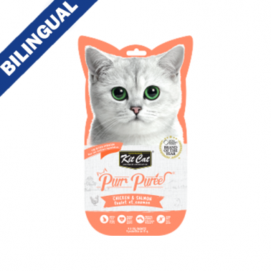 Kit Cat® Purr Purées® Chicken & Salmon Cat Treat