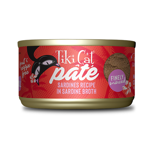 Tiki Cat® Grill Pâté Sardines Recipe in Sardine Broth Wet Cat Food