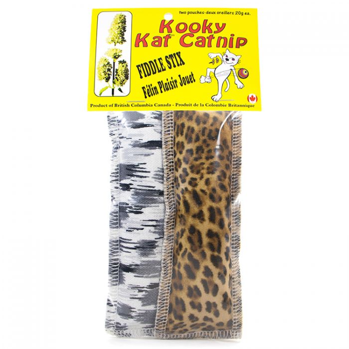 Kooky Kat Fiddle Stix Cat Toy - 2pk