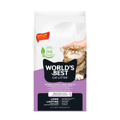 World's Best Lavender Multi-Cat Litter