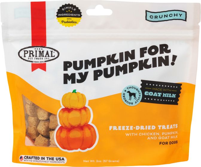 Primal Pumpkin For My Pumpkin Chicken And Pumpkin With Goat Milk Dog Treat