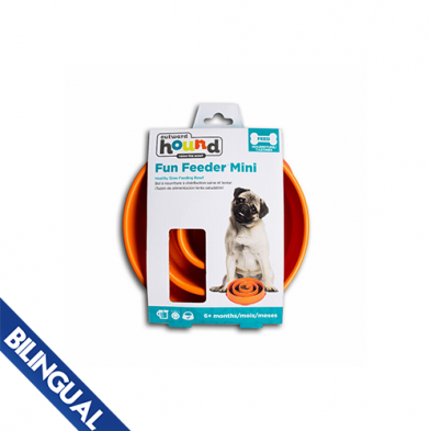 Outward Hound®  Fun Feeder Orange