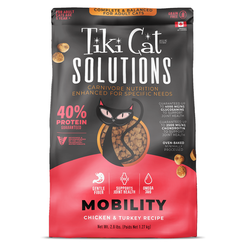 Tiki Cat® Solutions™ Mobility Baked Kibble Dry Cat Food