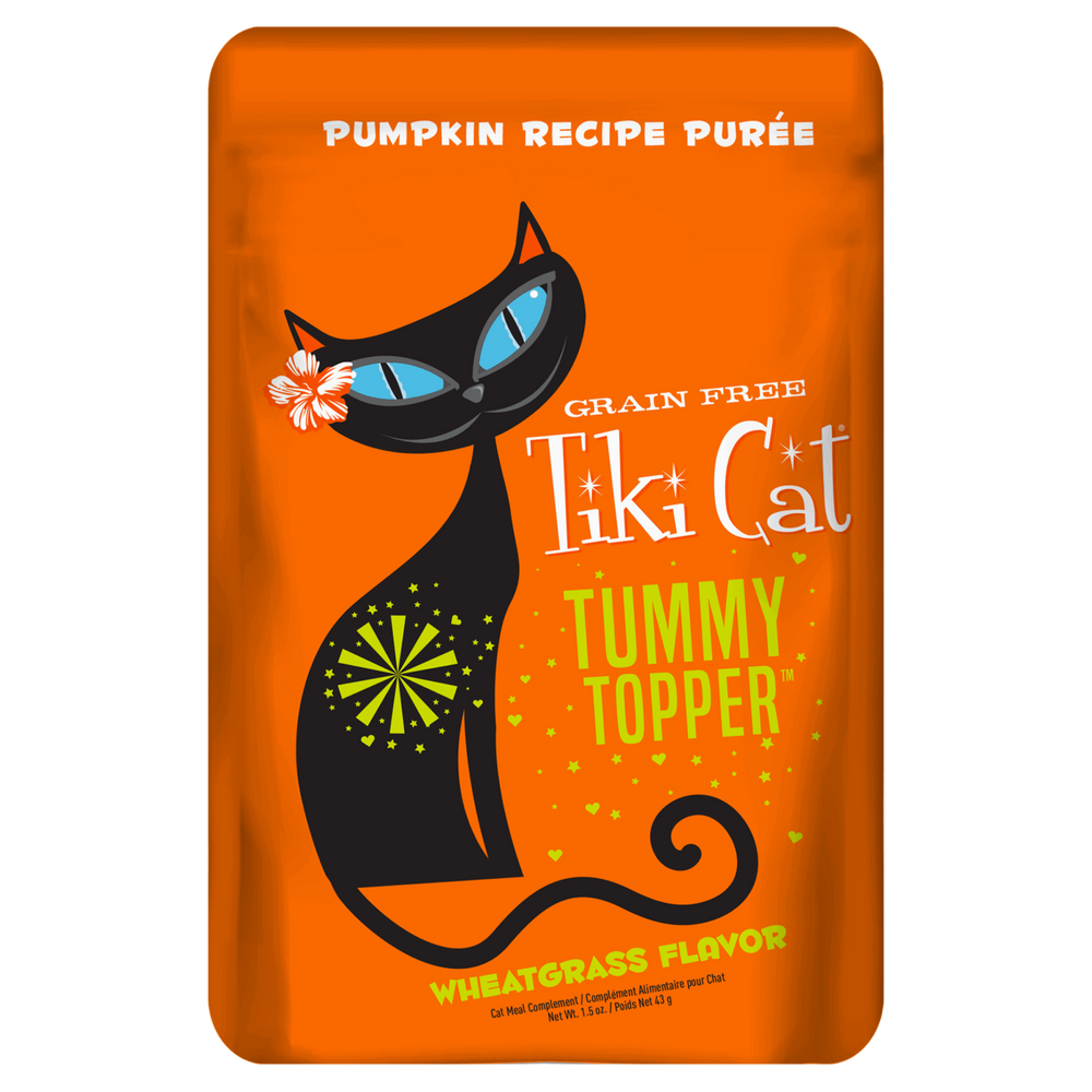 Tiki Cat® Tummy Topper™ Pumpkin Puree & Wheatgrass for Cats