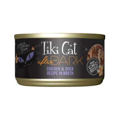 Tiki Cat® After Dark™ Chicken & Duck Recipe in Broth Wet Cat Food