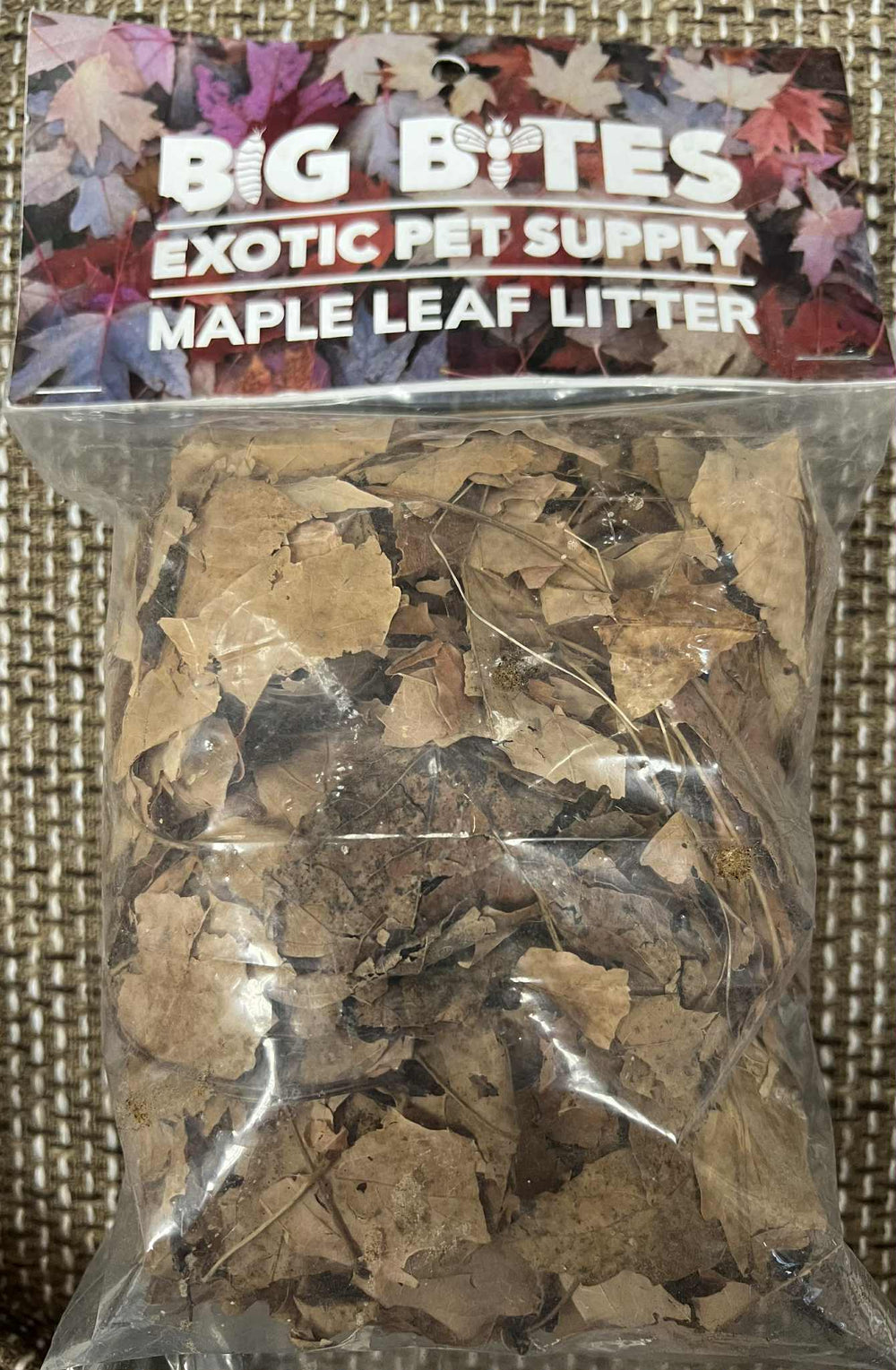 Big Bites Maple Leaf Litter