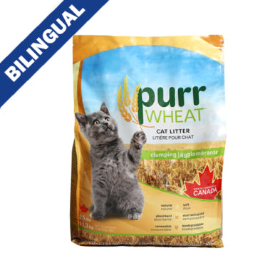 The Straw Boss Purr Wheat Premium Clumping Cat Litter