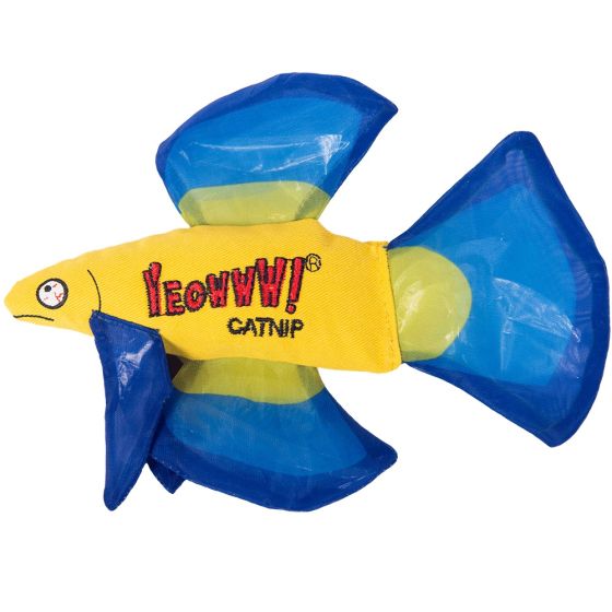 Yeowww! Catnip Betta Fish Cat toy
