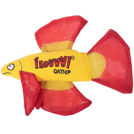Yeowww! Catnip Betta Fish Cat toy