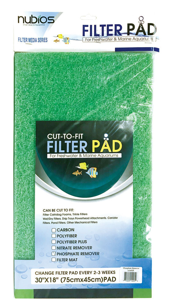 NUBIOS Phosphate Remover Cut-to-Fit Filter Pad