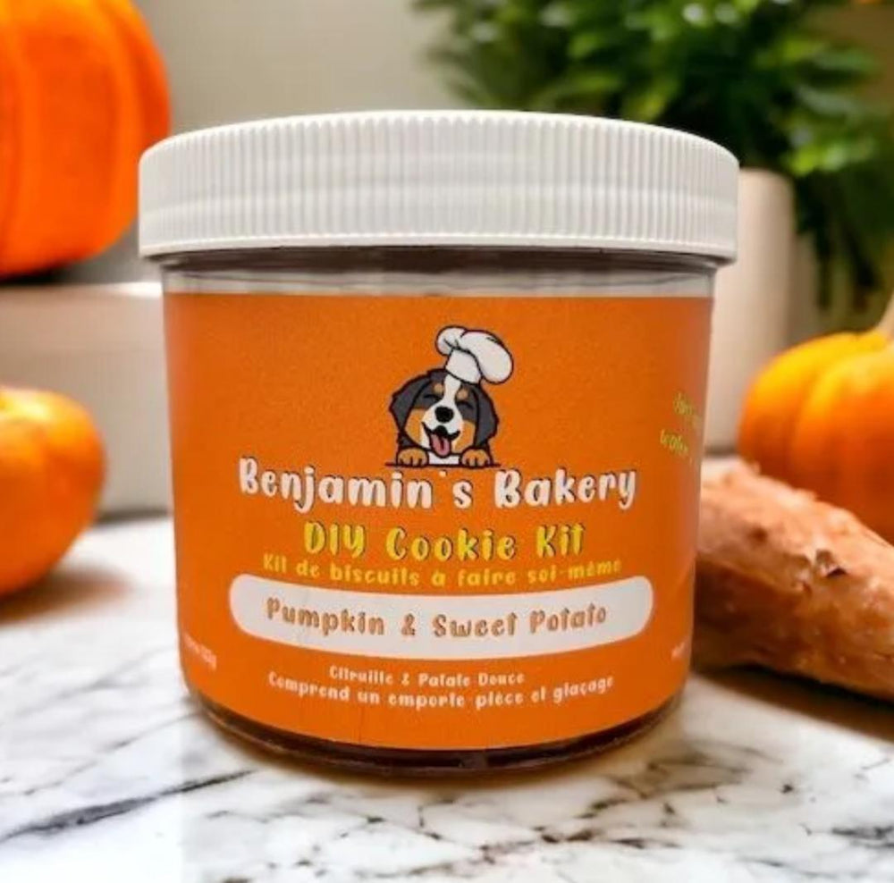Benjamin's Bakery DIY Cookie Bake Kit for Dogs - Pumpkin / Sweet Potato