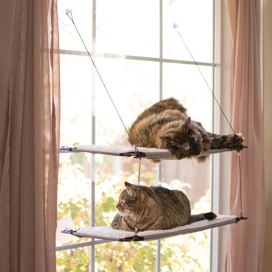 K&H Pet Products™ Window Double Lounger - Gray