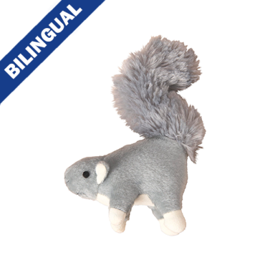 SPOT® Lil' Spots Squirrel 7" Plush Dog Toy