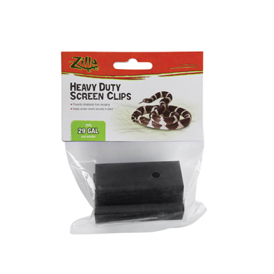 Zilla® Heavy Duty Screen Clips - Fits 5 to 29 Gallon