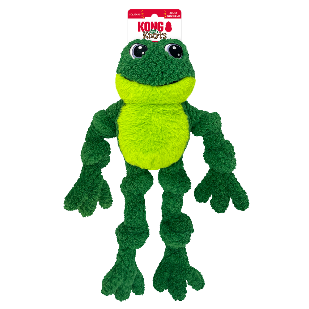 Kong Knots Dog Toy - Frog