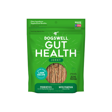 Dogswell® Gut Health Jerky Lamb Recipe Dog Treat