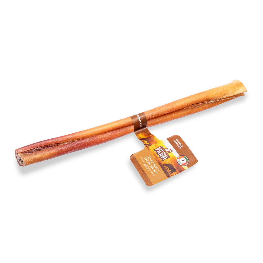 Natural Farm Bully Cheek Sticks - Jumbo