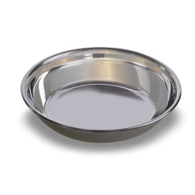 Van Ness Stainless Steel Saucer Style Non-Skid Cat Dish