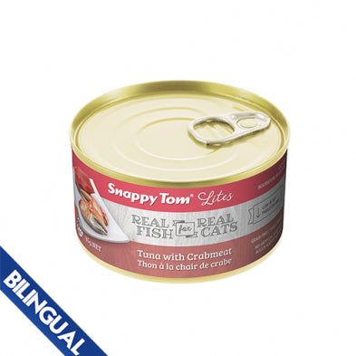 Snappy Tom® Lites Tuna with Crab Meat Wet Cat Food