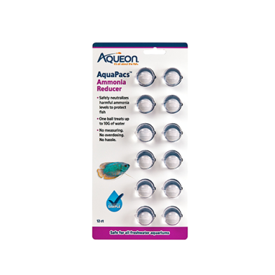 Aqueon® Aquapacs Ammonia Reducer - 12 PK