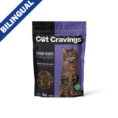 Cat Cravings Freeze Dried Chicken Hearts