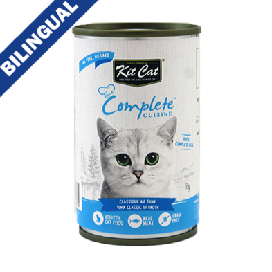 Kit Cat® Complete Cuisine™ Tuna Classic in Broth Cat Food