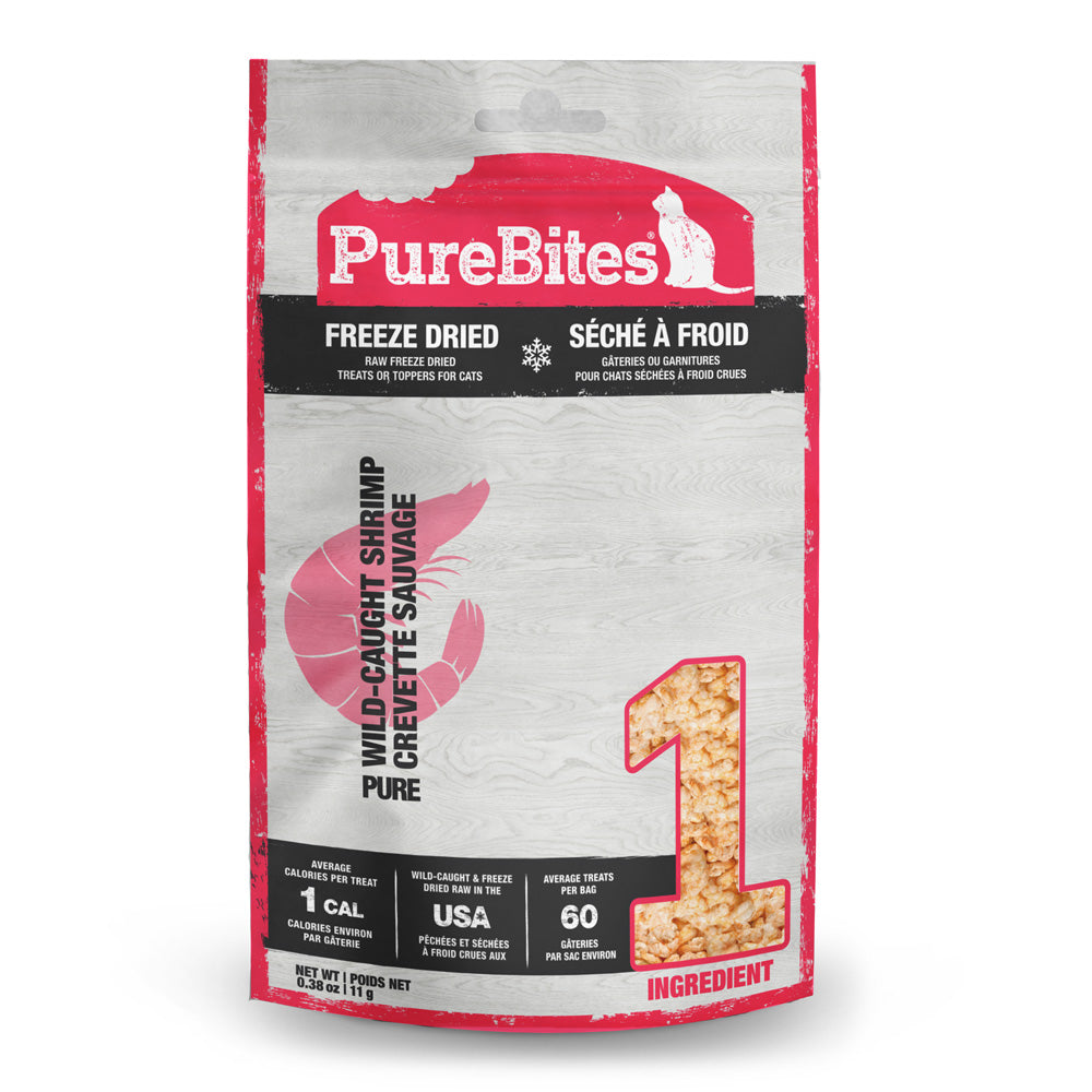 PureBites Freeze Dried Wild-Caught Shrimp Cat Treat