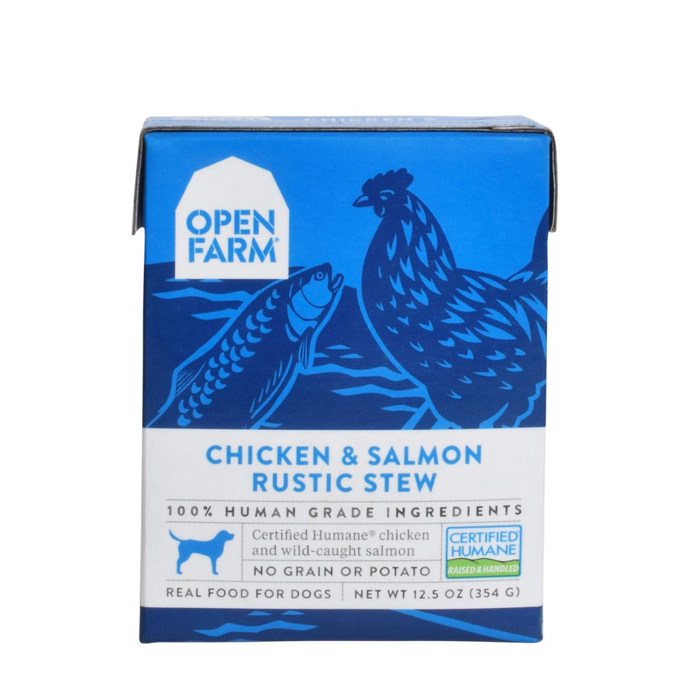 Open Farm® Chicken & Salmon Rustic Stew Dog Food