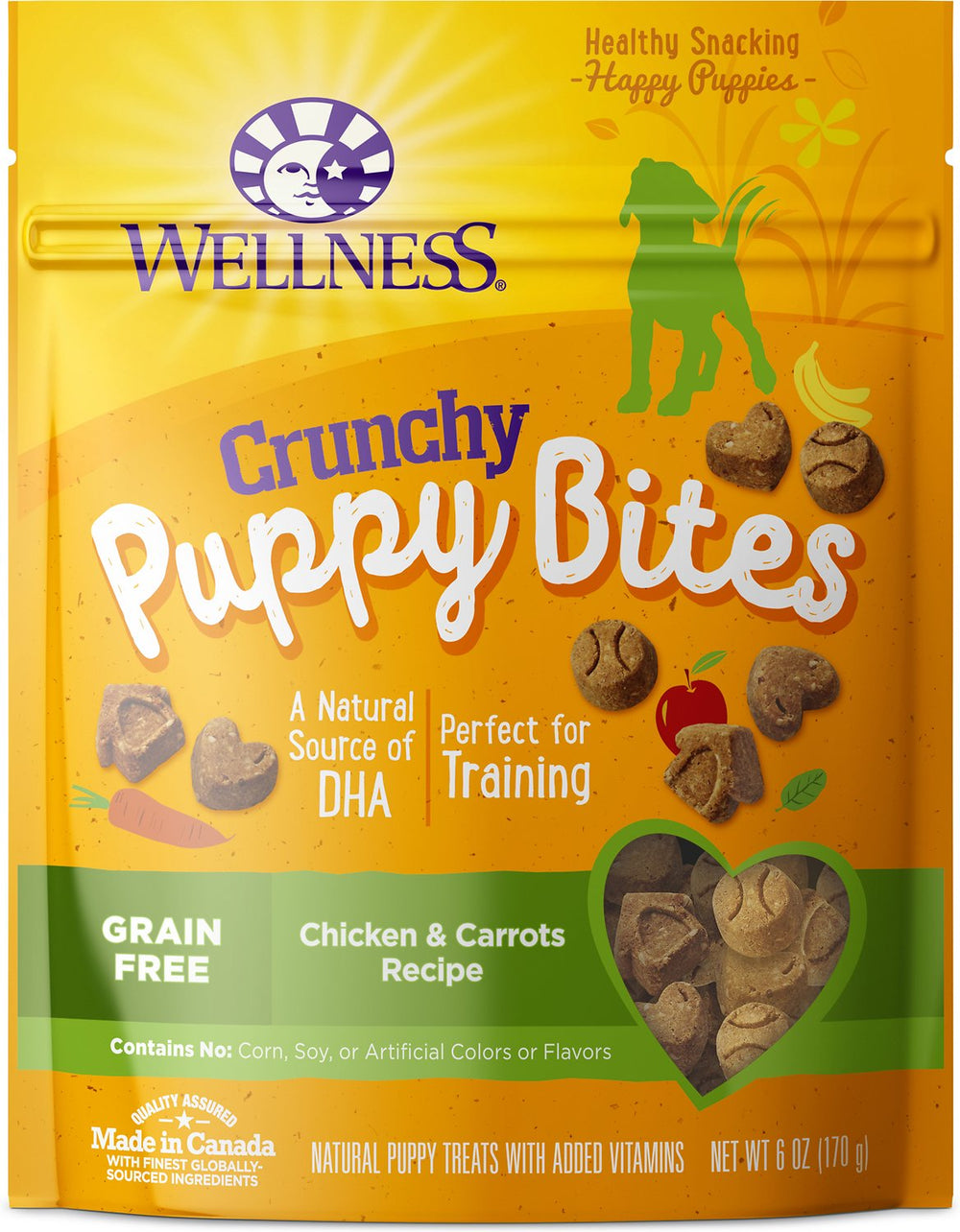 Wellness Crunchy PuppyBites Chicken & Carrot