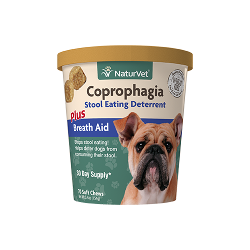 NaturVet Senior Coprophagia Stool Eating Deterrent Soft Chews