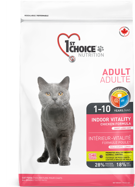1st Choice Adult Indoor Vitality Cat Food