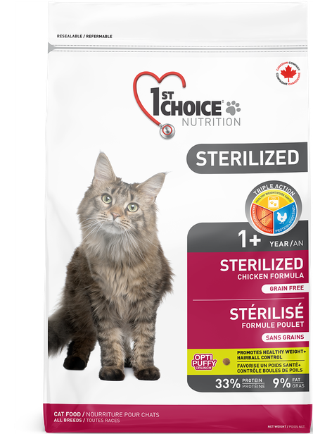1st Choice Adult Sterilized Grain Free Cat Food