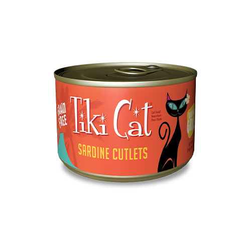 Tiki Cat Tahitian Grill Sardine Cutlets in Sardine Consomme