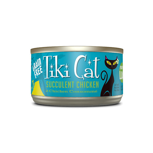 Tiki Cat Chicken in Chicken Consommé