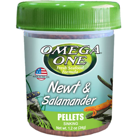 Omega One Newt & Salamander Pellets