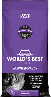 World's Best Lavender Multi-Cat Litter