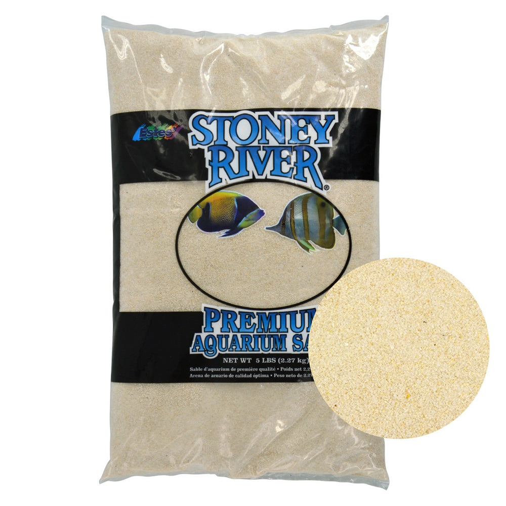 Estes Stoney River Premium Aquarium Sand