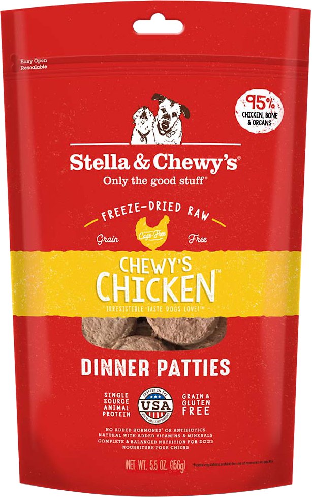 Stella & Chewy's® Freeze Dried Raw Chicken Dinner Patties