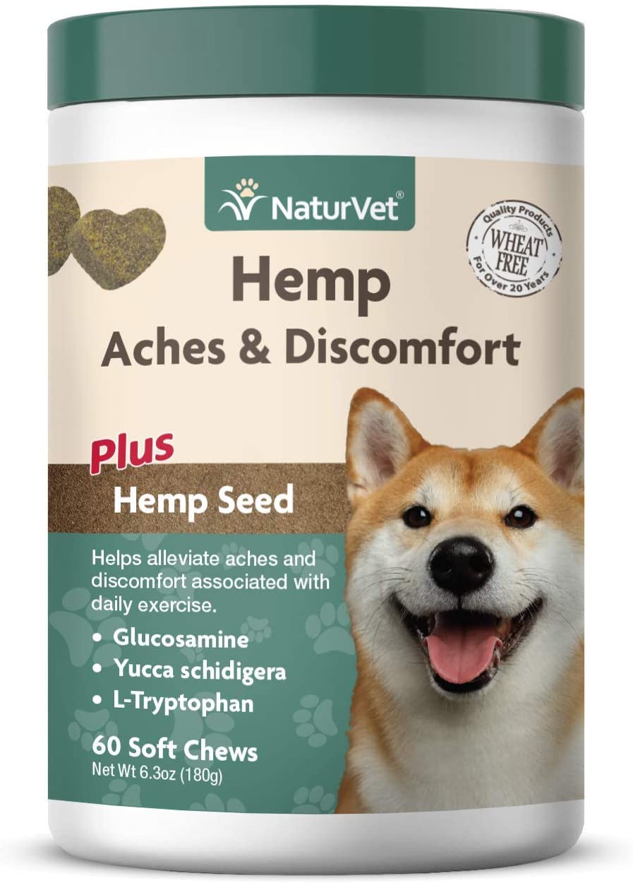 Naturvet Hemp Aches & Discomfort Soft Chews