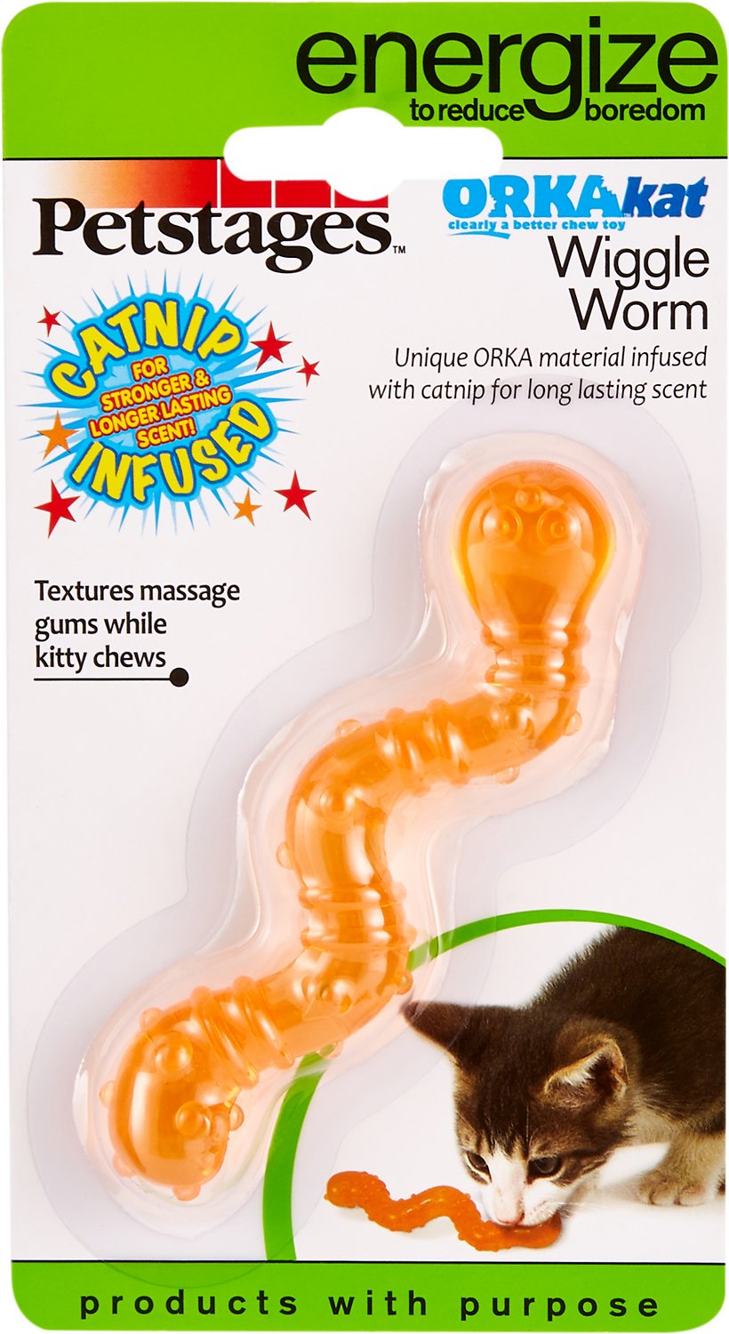 Petstages OrkaKat Wiggle Worm