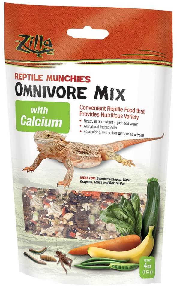 Zilla Reptile Munchies Omnivore Mix