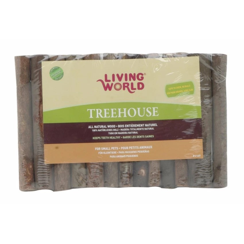 Living World Treehouse Wood Logs