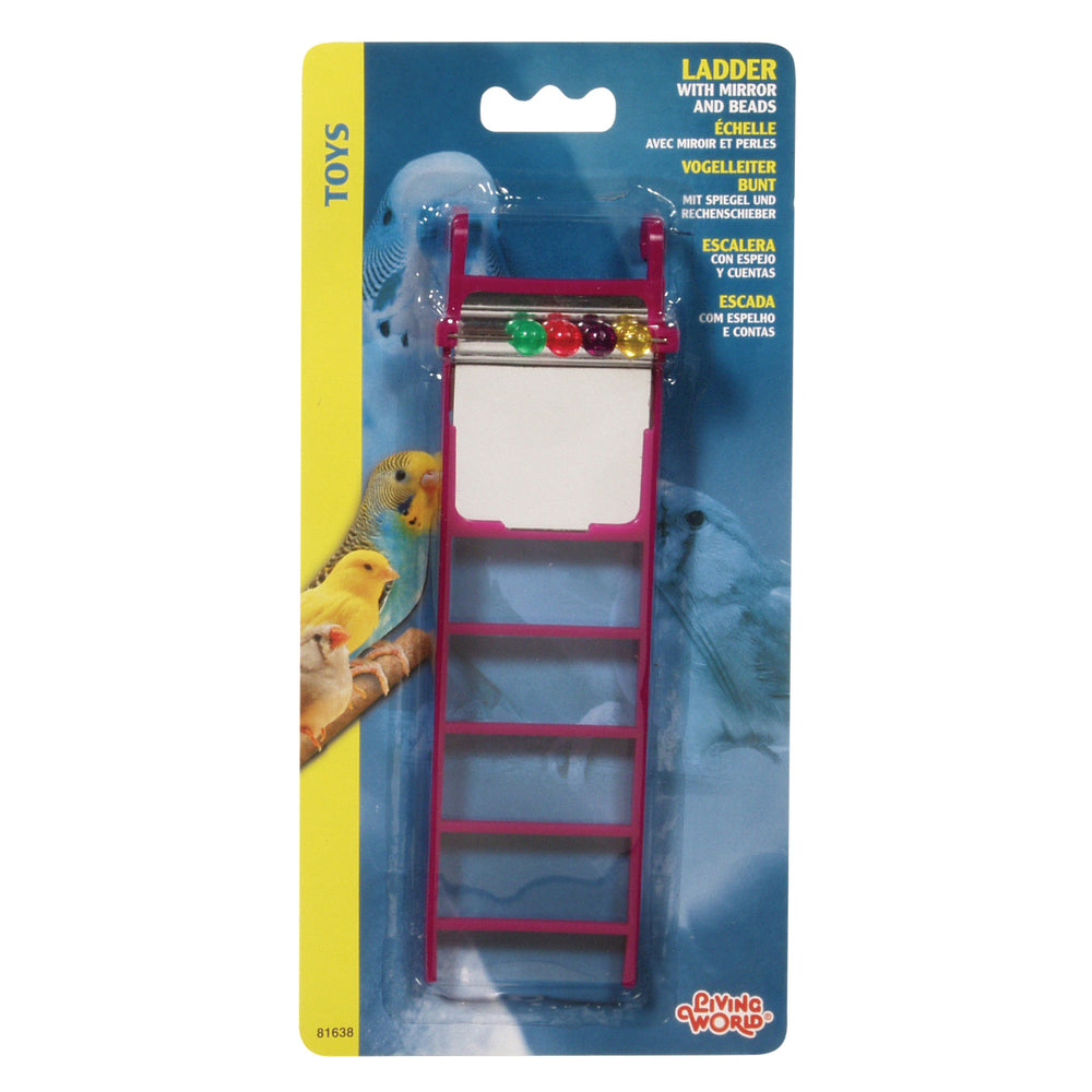 Living World Ladder with Mirror & Beads
