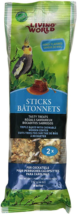 Honey sticks for cockatiels best sale