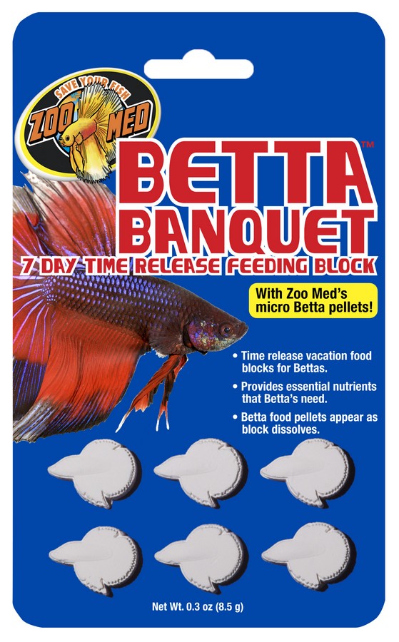 Zoo Med Betta Banquet 7 Day Feeding Blocks