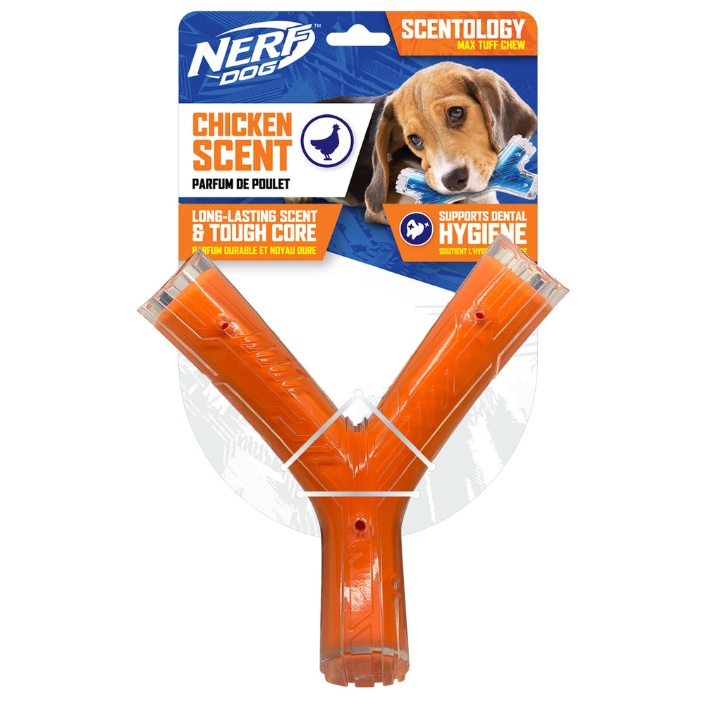 Nerf Dog Scentology Wishbone - Chicken Scent