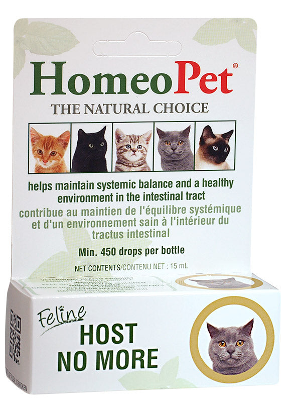 HomeoPet Feline Host No More Drops